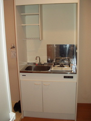Kitchen. Compact gas 1-neck Kitchen
