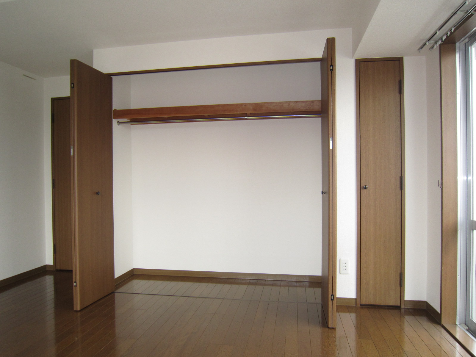 Other room space. With a large closet in the Western-style