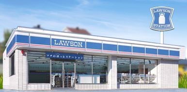 Convenience store. Lawson Koishikawa 1-chome to (convenience store) 422m