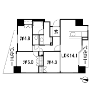 Floor: 3LDK, the area occupied: 67.2 sq m, Price: 57,600,000 yen ・ 65,400,000 yen, now on sale