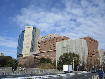 Hospital. Tokyo Medical and Dental University 400m until the (hospital)