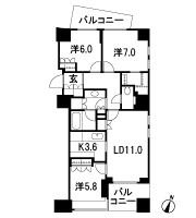 Floor: 3LDK + WIC, the area occupied: 78.7 sq m, Price: 100 million 11.8 million yen, currently on sale