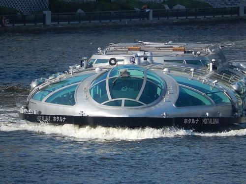 park. Sumida River Pleasure boat Asakusa and Odaiba flights