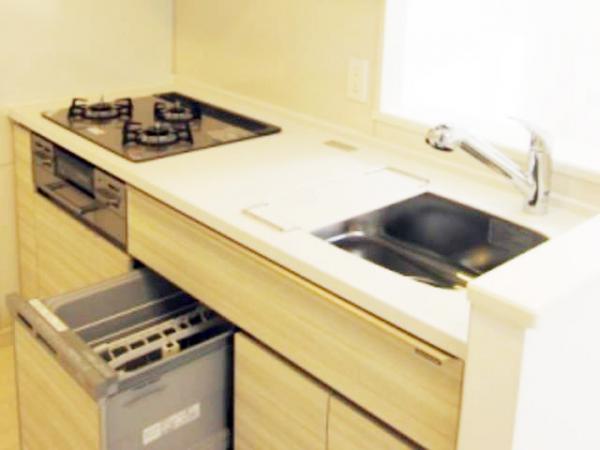 Kitchen. Happy facility for those busy with the popularity of counter kitchen dishwasher!