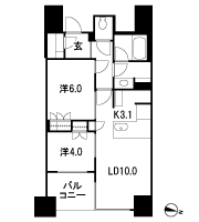 Floor: 2LDK, occupied area: 55.29 sq m, Price: TBD