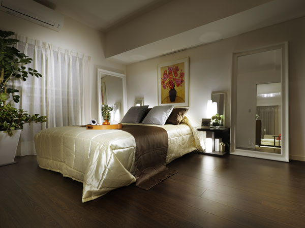 Interior.  [Master bedroom] Heal fatigue of the day, Master bedroom to produce a moment of relaxation and deep peace.