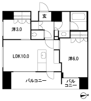 Floor: 2LDK, occupied area: 45.83 sq m, Price: TBD