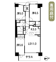 Floor: 3LDK + WIC, the occupied area: 70.24 sq m, Price: TBD