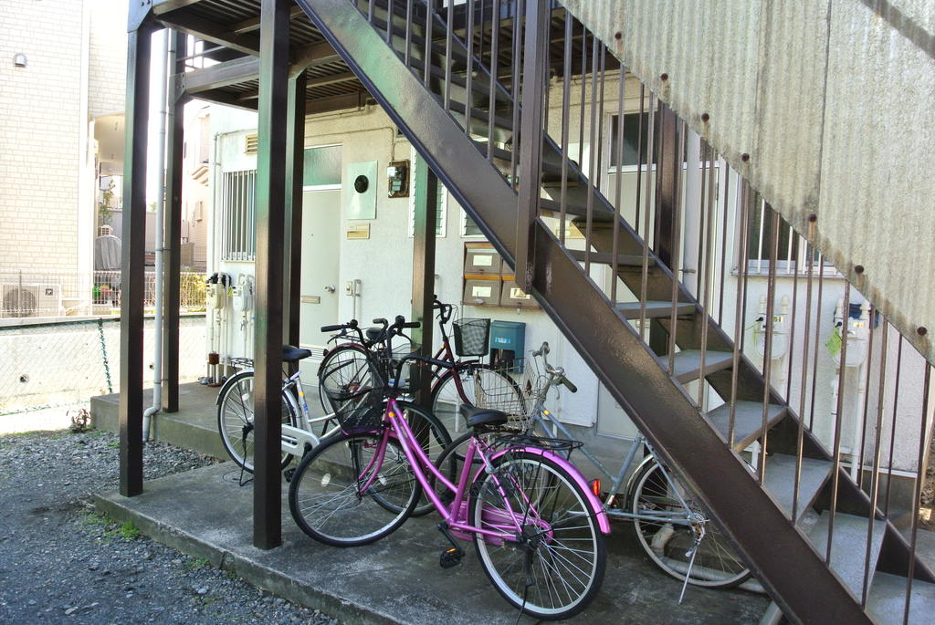 Other common areas. Bicycle parking space