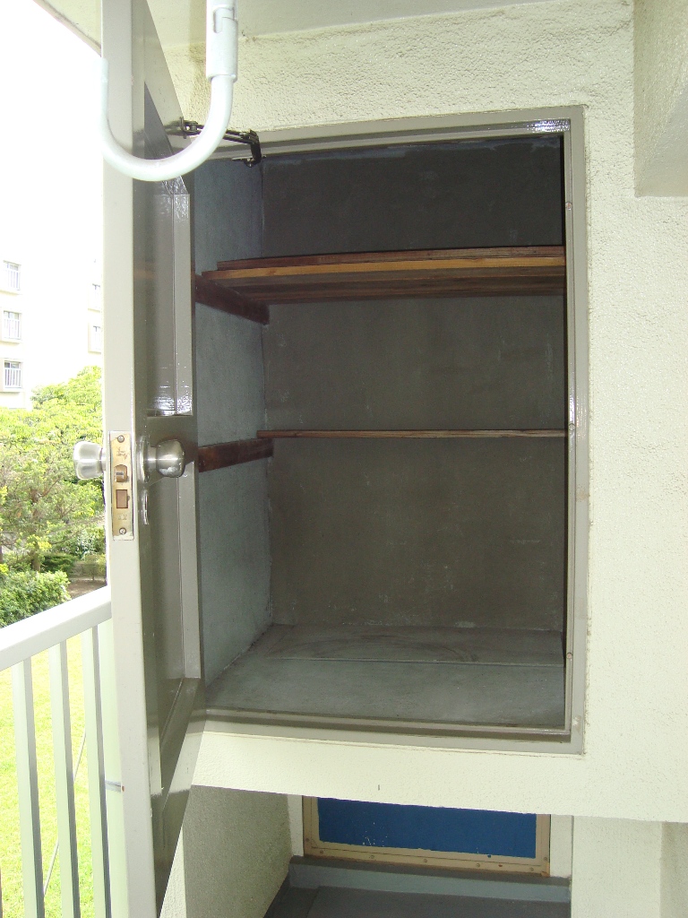 Balcony. Veranda storage