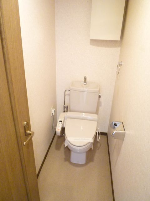 Toilet. Bidet function of the toilet