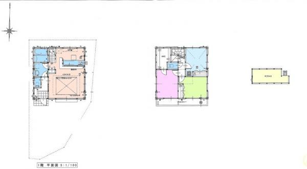 Floor plan. 44,800,000 yen, 3LDK, Land area 100.01 sq m , Building area 79.38 sq m floor plan