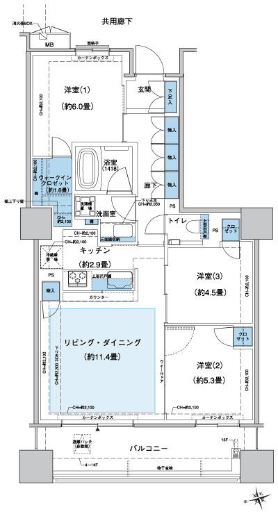 Floor: 3LDK + WIC, the occupied area: 71.28 sq m, Price: TBD