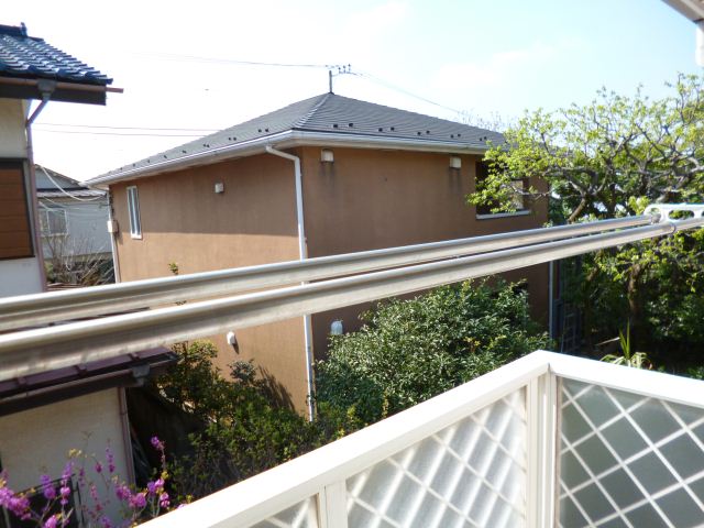 Balcony. Is the view from the veranda. 