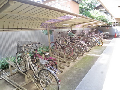 Other common areas. Covered bicycle shed