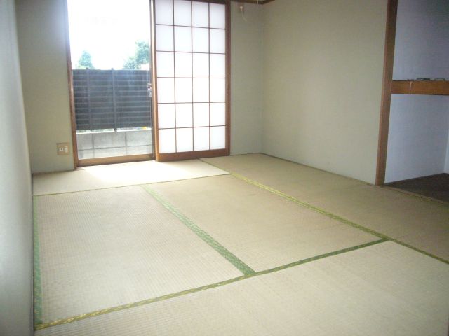 Living and room. The room of storage space is a Japanese-style room