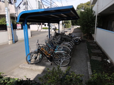 Other common areas. Bicycle parking space