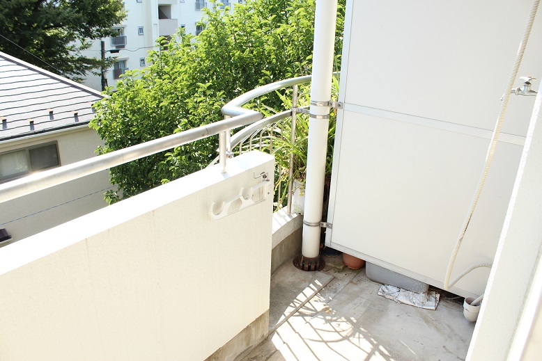 Balcony. There Laundry Area