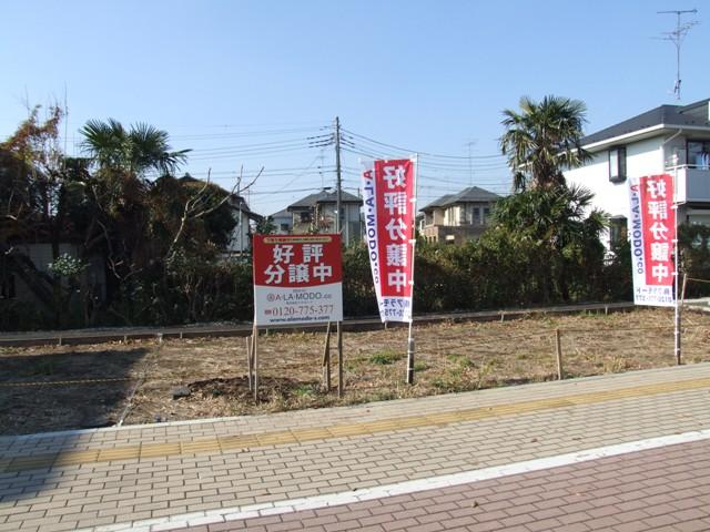 Local land photo. Front road interlocking