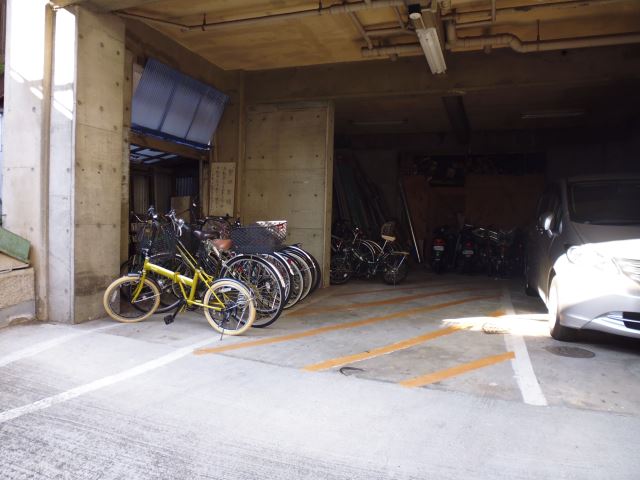 Other room space. Bicycle-parking space