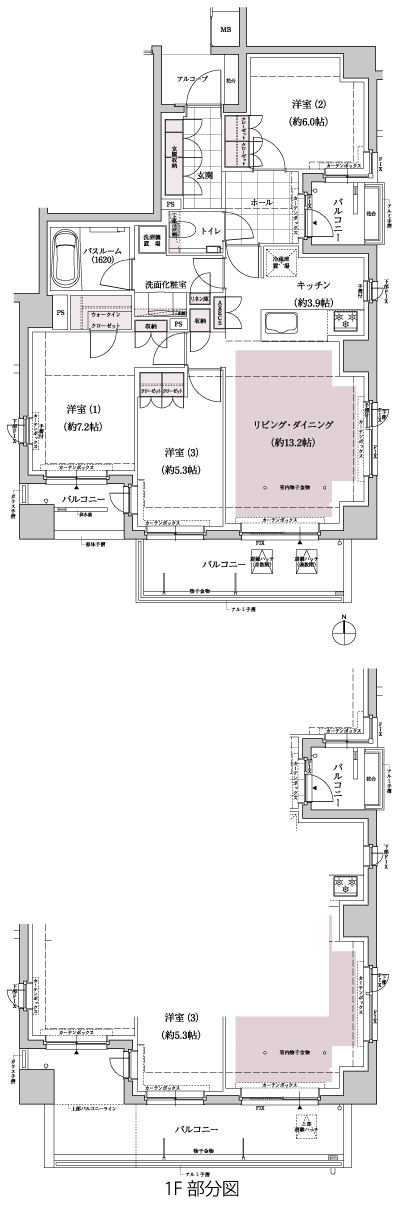 Floor: 3LDK + WIC, the occupied area: 81.76 sq m, Price: TBD