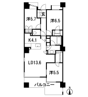 Floor: 3LDK + 2WIC, occupied area: 77.49 sq m, Price: TBD