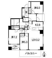 Floor: 3LDK + WIC, the occupied area: 81.76 sq m, Price: TBD