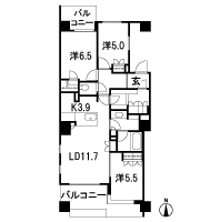 Floor: 3LDK + WIC + STC, the occupied area: 76.57 sq m, Price: TBD