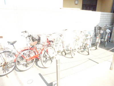 Other common areas. Is a bicycle parking lot