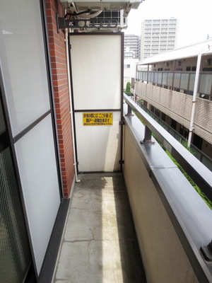 Balcony. Jose and laundry firm