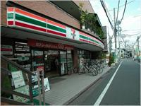 Convenience store. Seven-Eleven Shibasaki Station south exit shop until the (convenience store) 185m