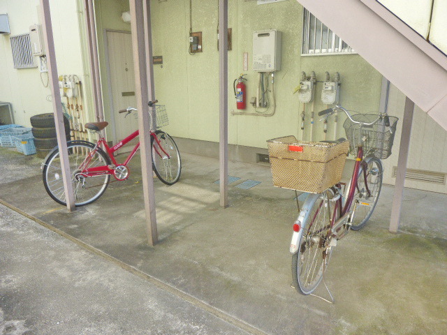 Other common areas. Bicycle shed