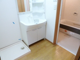 Washroom. It is a popular independent wash basin equipped