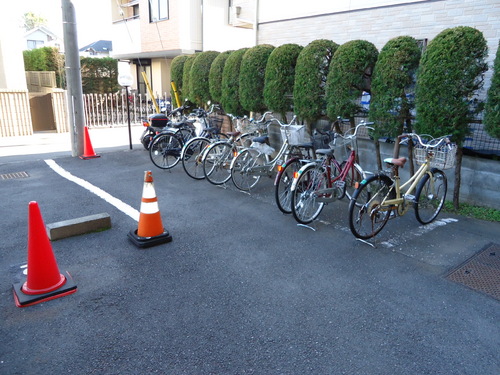 Other common areas. Bicycle-parking space