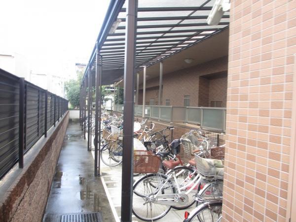 Other common areas. Place for storing bicycles