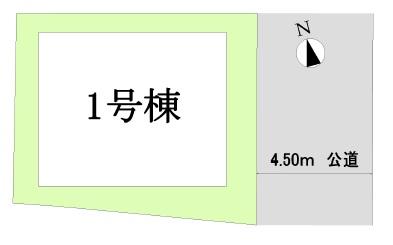 Compartment figure. 53,800,000 yen, 3LDK, Land area 72.58 sq m , Building area 108.9 sq m