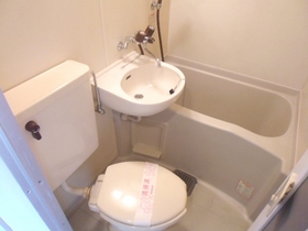 Bath. 3-point unit bathroom