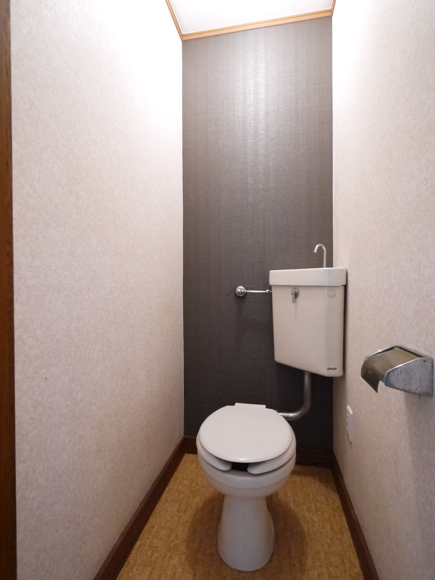 Toilet.  ☆ Toilet inner wall Cross also stylish accent cross finish