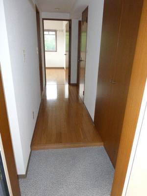 Living and room. Wide entrance