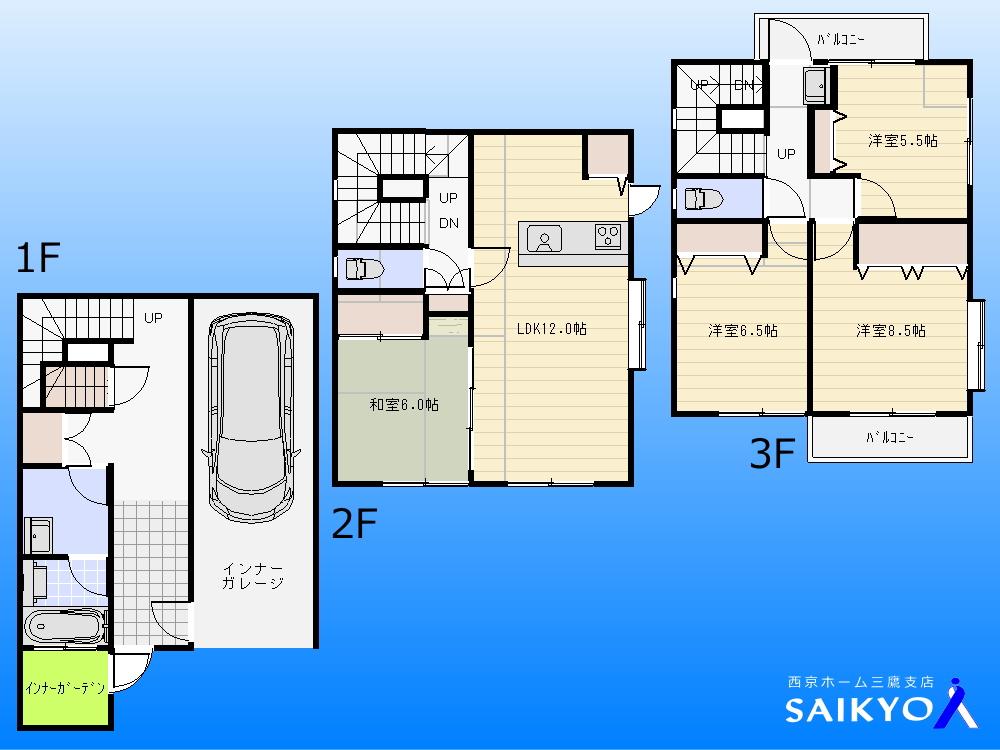 Floor plan. 51,800,000 yen, 4LDK + S (storeroom), Land area 125.86 sq m , Building area 160.76 sq m