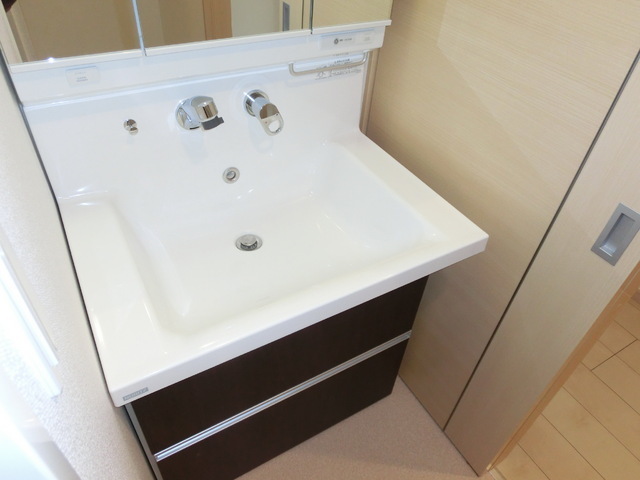 Washroom. It is with convenient independent wash basin