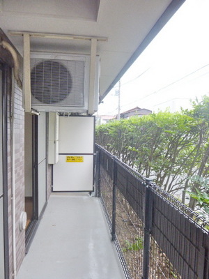 Balcony. Wide veranda