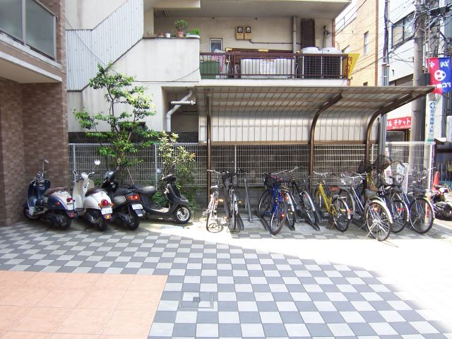 Other common areas. Bicycle-parking space