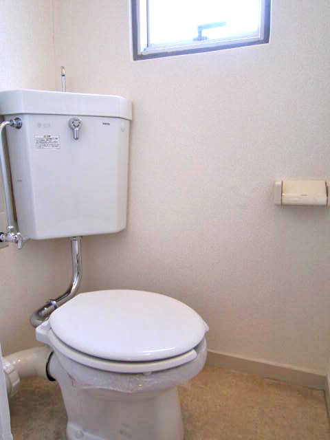 Toilet. With electrical outlet