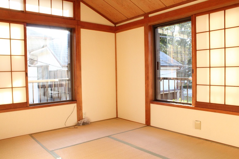 Living and room. The second floor Japanese-style room