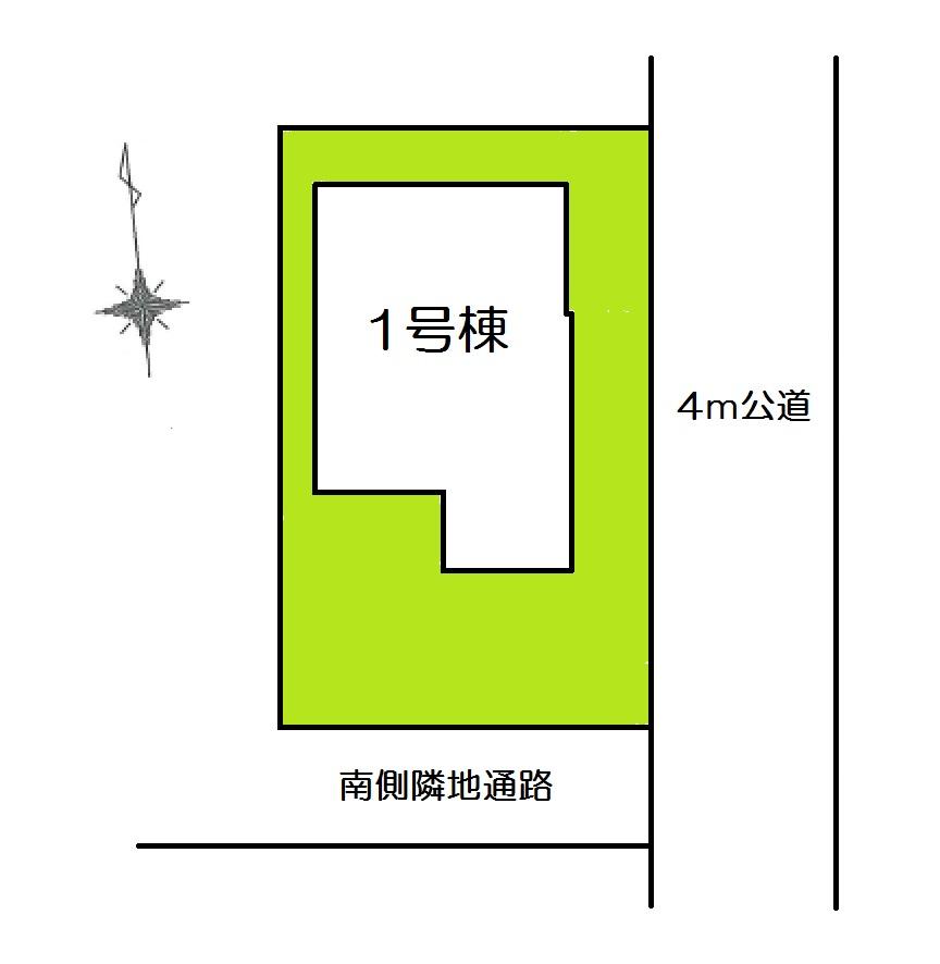Compartment figure. 53,500,000 yen, 3LDK, Land area 100 sq m , Building area 79.6 sq m compartment view
