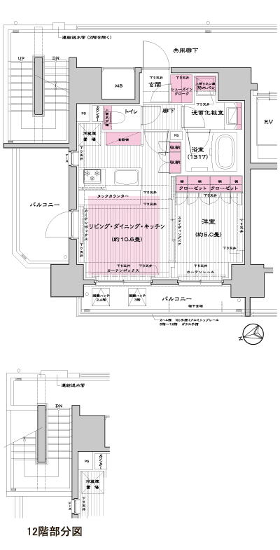 Floor: 1LDK, occupied area: 41.49 sq m, Price: 32.7 million yen, currently on sale
