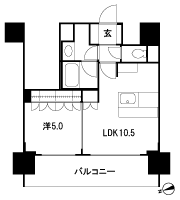 Floor: 1LDK, occupied area: 40.17 sq m, Price: 34,500,000 yen, now on sale