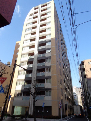 Building appearance. Higashi Ginza Station 5-minute walk