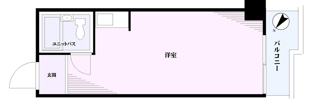 Floor plan. Price 7.9 million yen, Occupied area 20.06 sq m , Balcony area 2.61 sq m